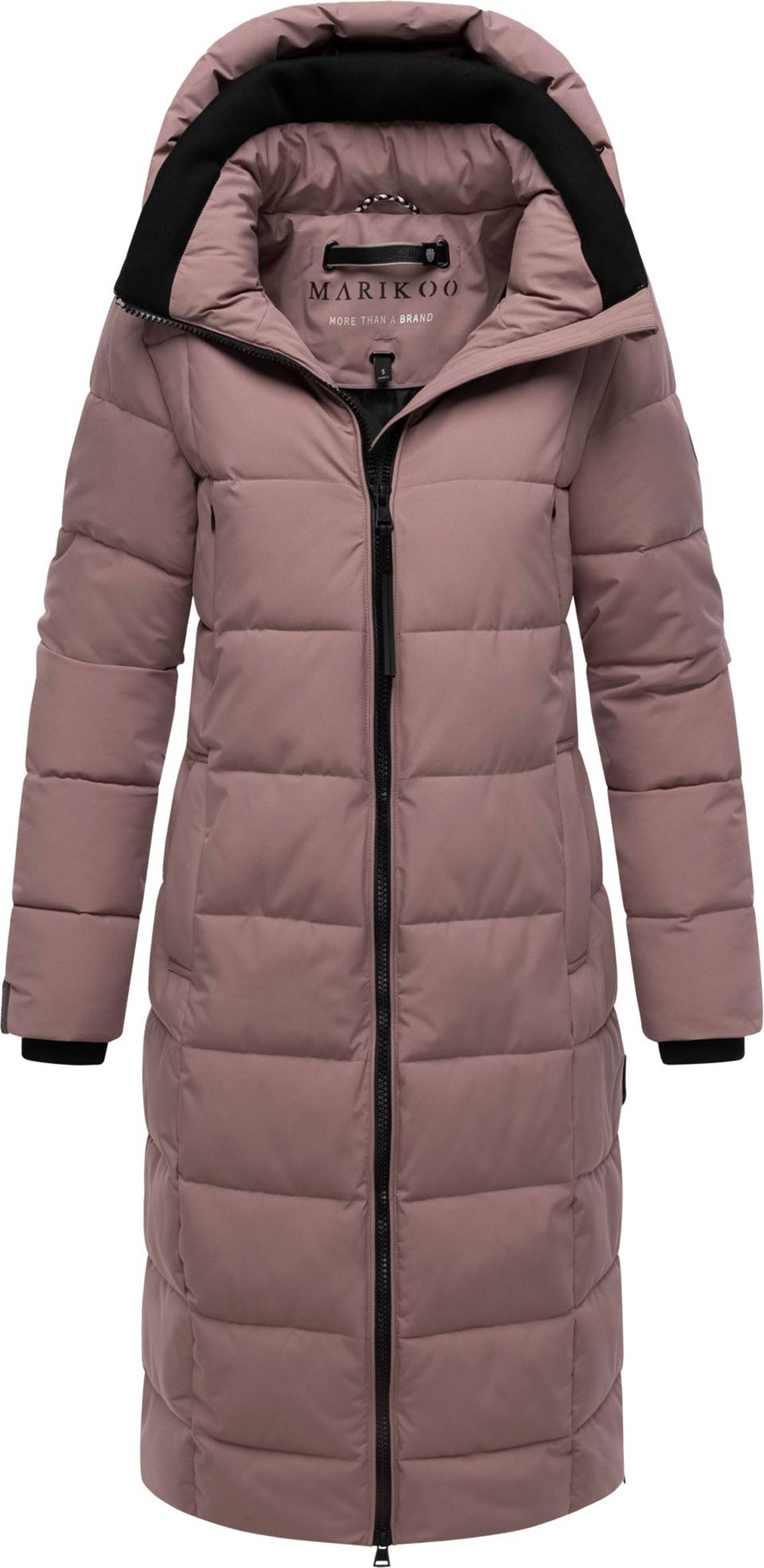 Marikoo Damen Steppmantel Lanitaa XVI mit abnehmbarer Kapuze