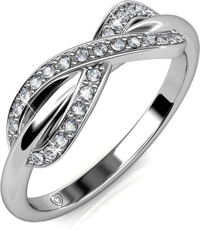 Trist Ring - Silber und Kristall