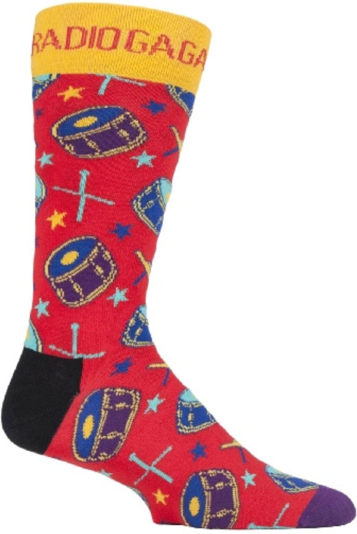 1 Pack Männer Offizielle Lizenzierte Queen Spaßsocken