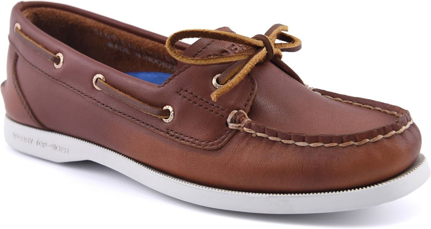 Sperry Authentic 1 Eye Lederschuhe Für Damen In Braun