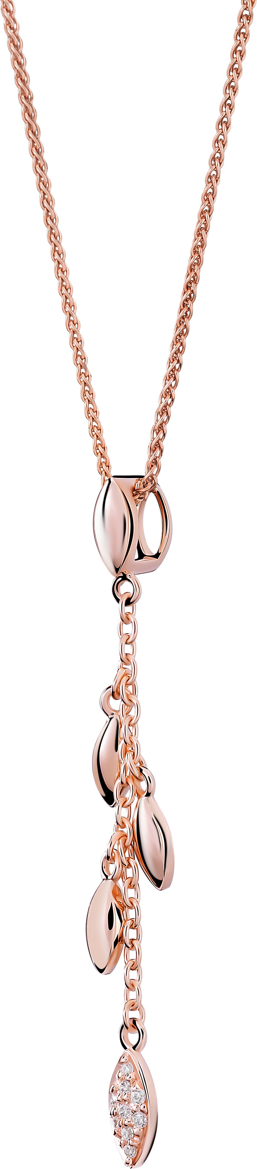 Orphelia 'Loana' Damen-Kette mit Anhänger aus 925er Sterlingsilber, Rosé, ZH-7505/RG