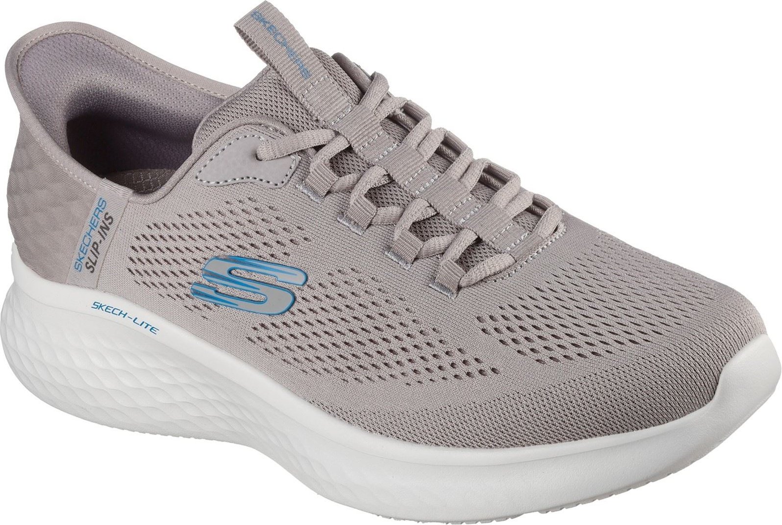 Skechers Skech-Lite Pro Primebase Textil Herren Taupe/Braun Sneakers