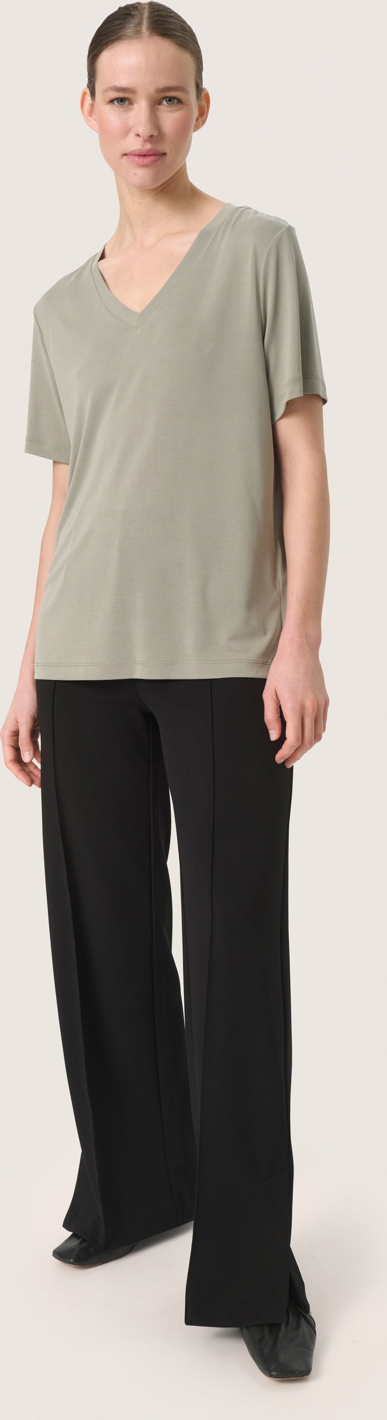 T-shirt Lockere Passform Shadow grey