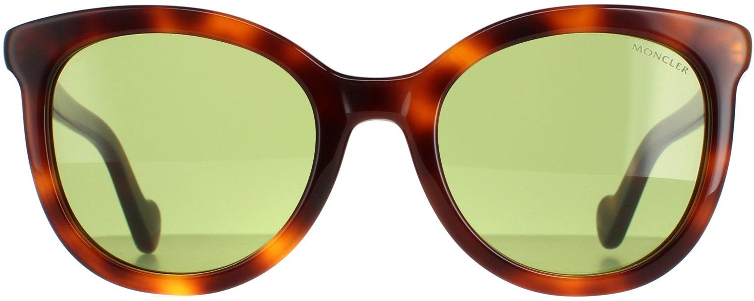Moncler Runde Frauen dunkel Havanna grün ML0119