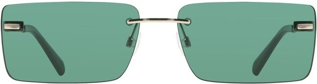 Ck1275s Sonnenbrille mit rechteckigem Rahmen