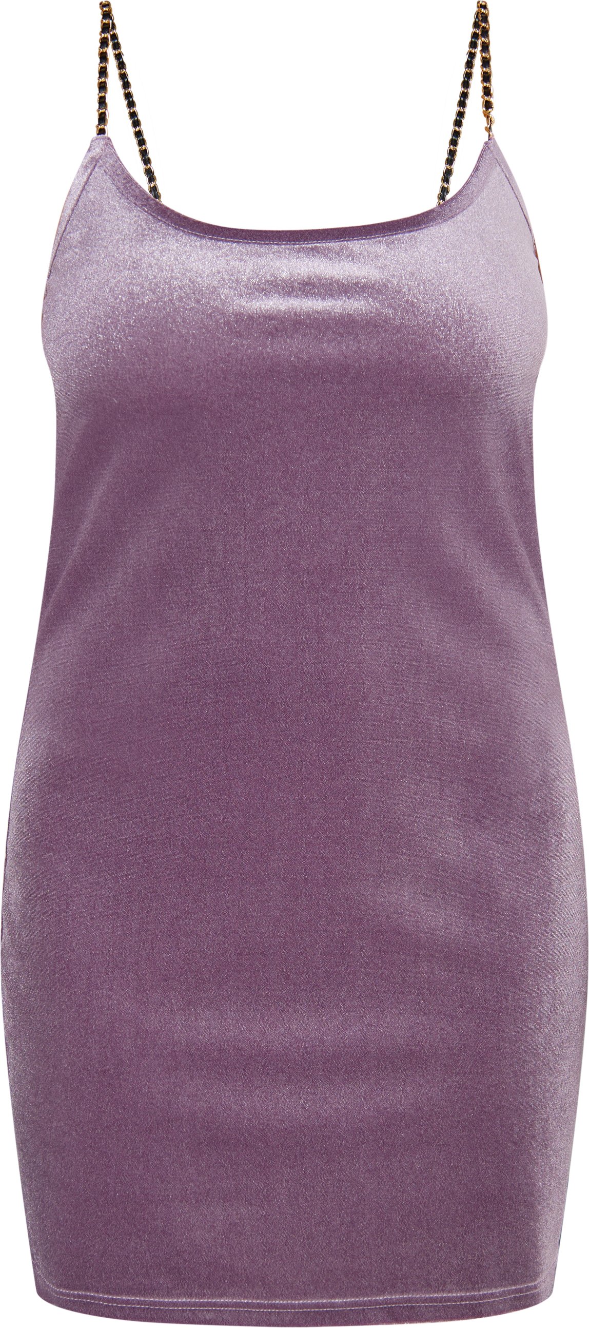 Faina Glitzerndes Mini-Samtkleid Damen Lavendel