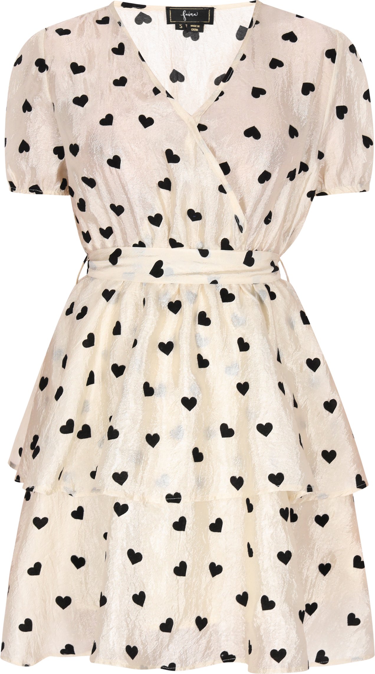 Faina Kleid Frauen Creme