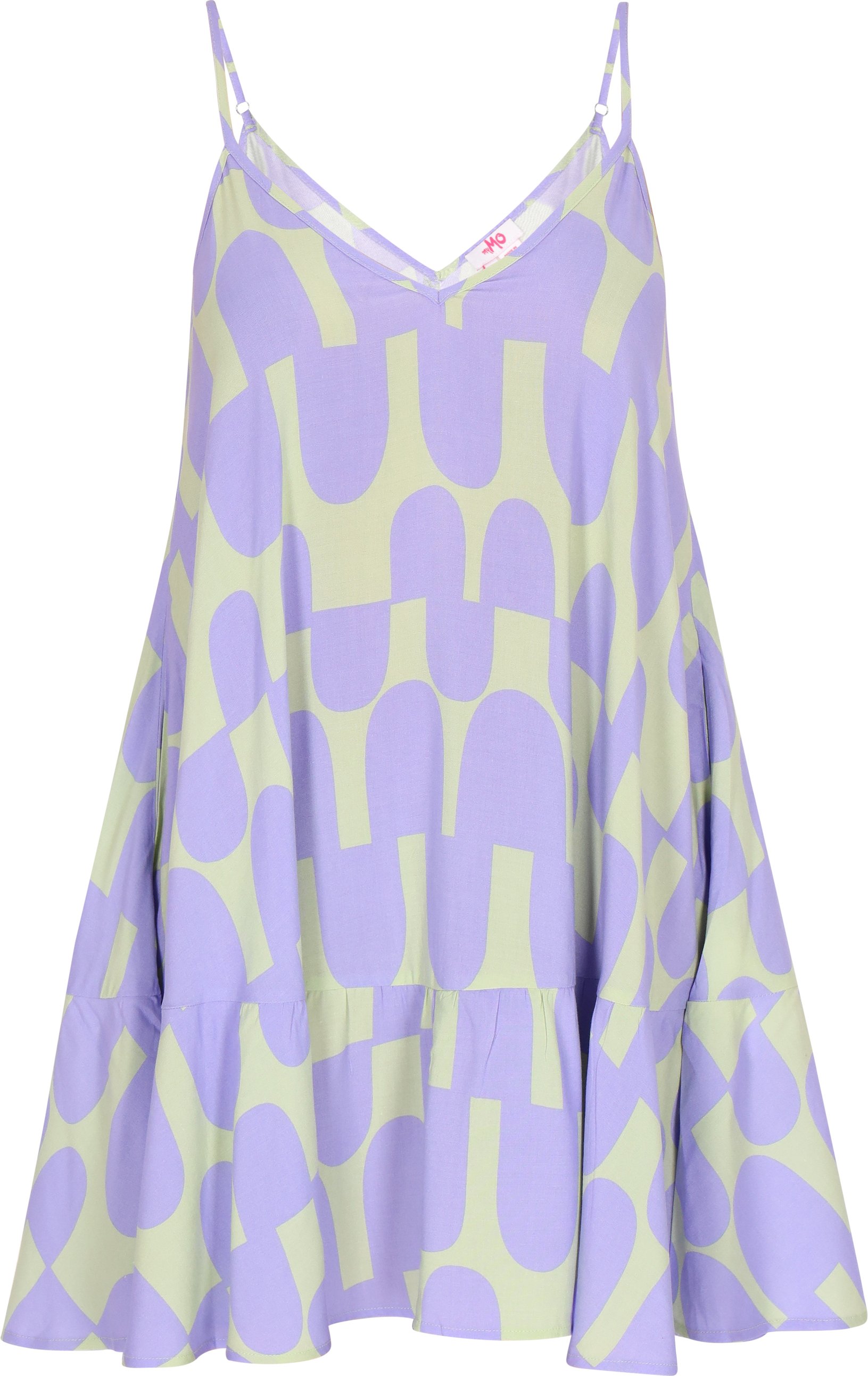 Mymo Kleid Frauen Limetten-Lavendel