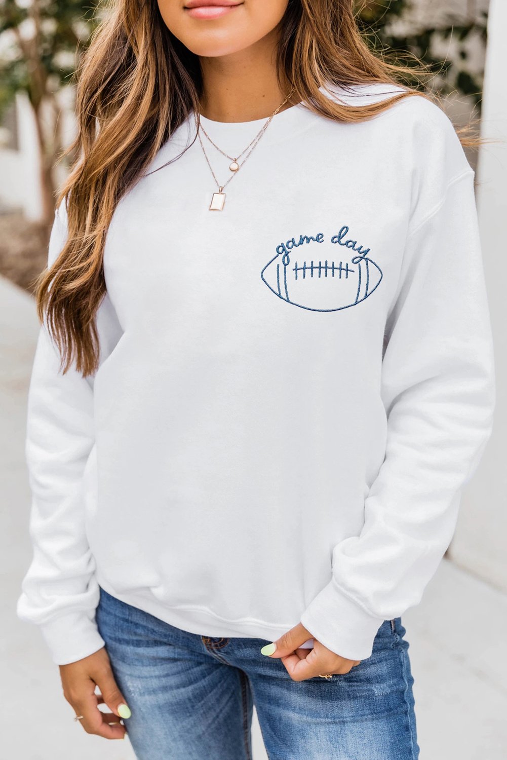 Rundhals Sweatshirt