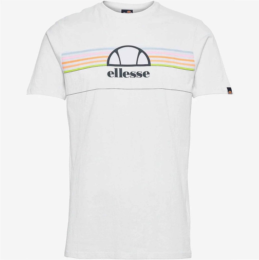 Ellesse Lentamente Mens White T-Shirt