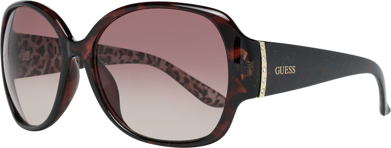 Lunettes de soleil Guess GF0284 52F havane foncé marron dégradé