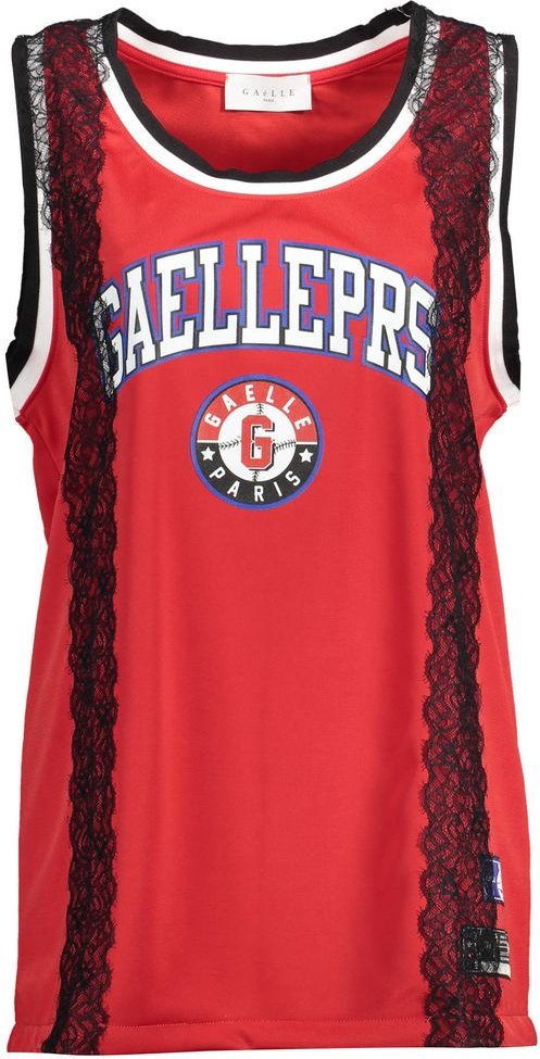 Gaelle Paris Rosso Polyester Damen Tanktop