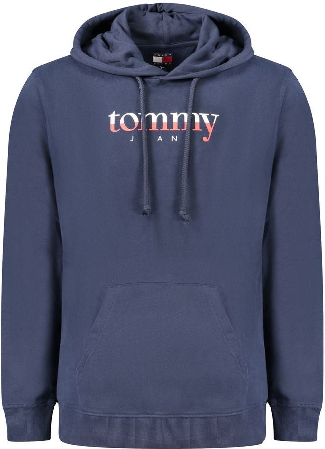 Thumbnail - Tommy Hilfiger Blaues Baumwoll-Hoodie für Herren