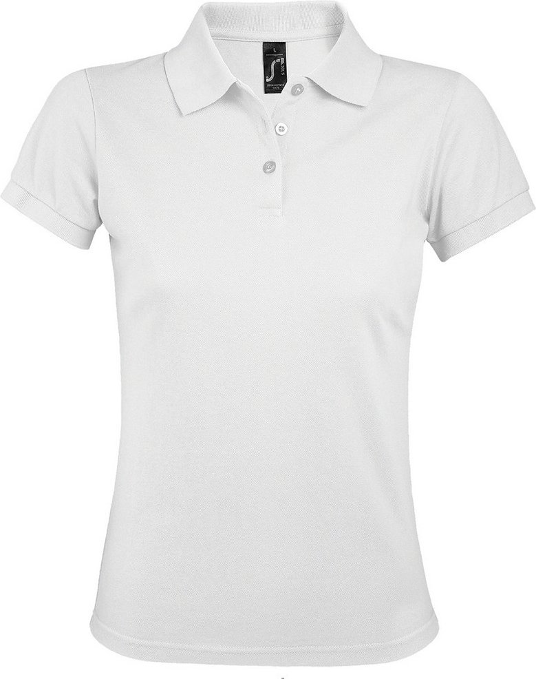 SOLS - PRIME Kurzarm Polo-Shirt - Damen (Weiß)