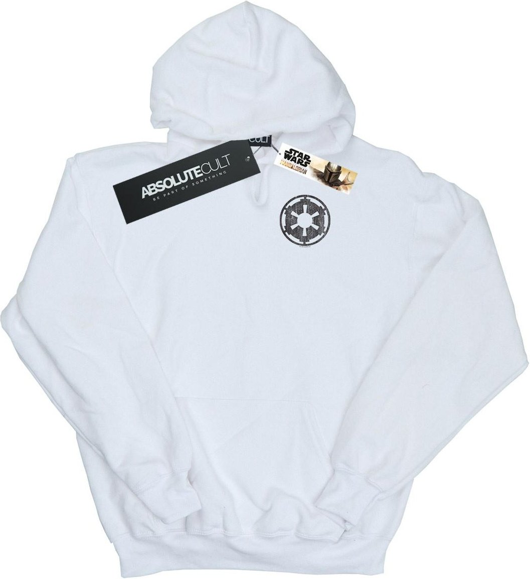 Star Wars - "The Mandalorian Galactic Empire" Kapuzenpullover für Herren (Weiß)