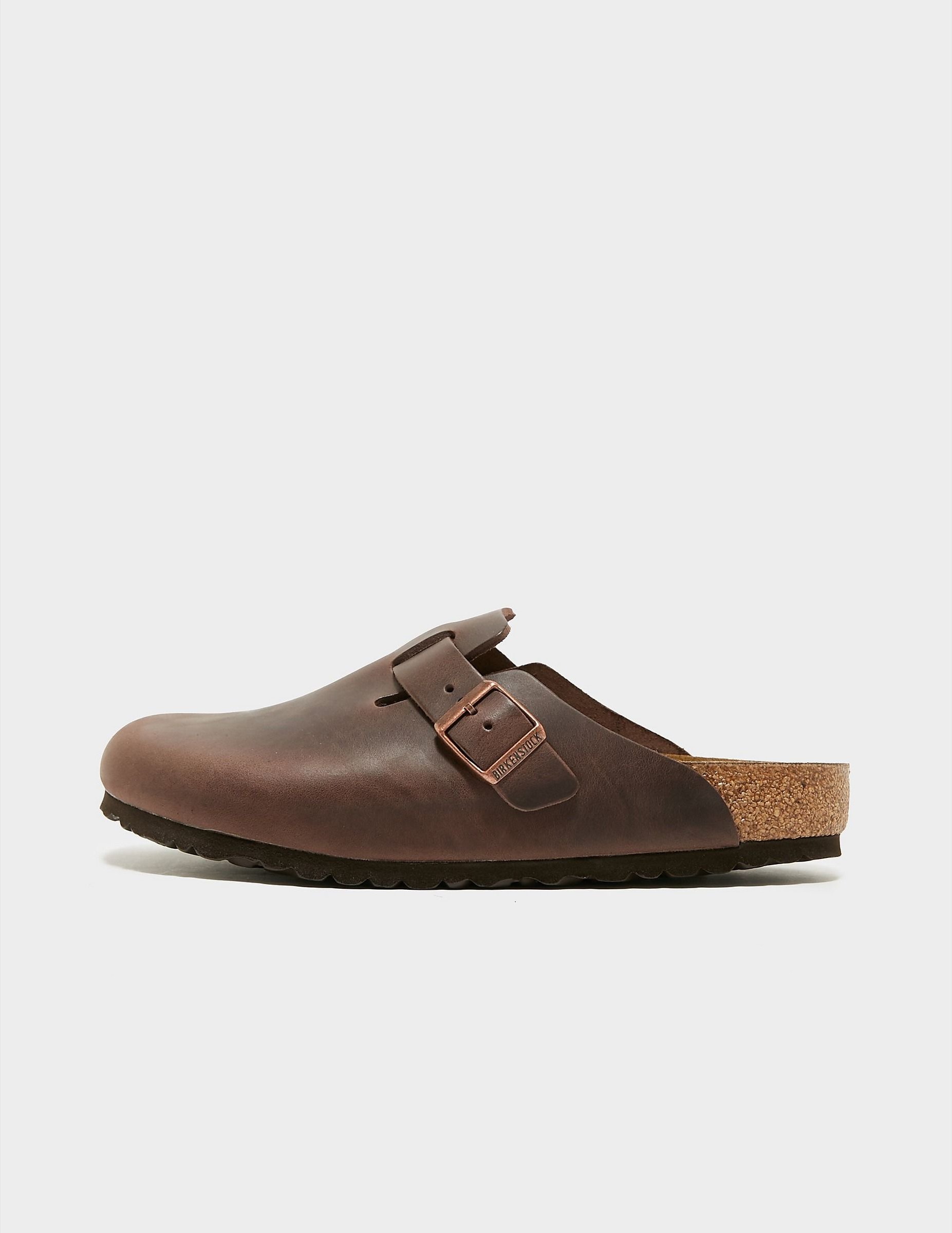 Sandales Boston cuir Birkenstock Pour Homme en Marron