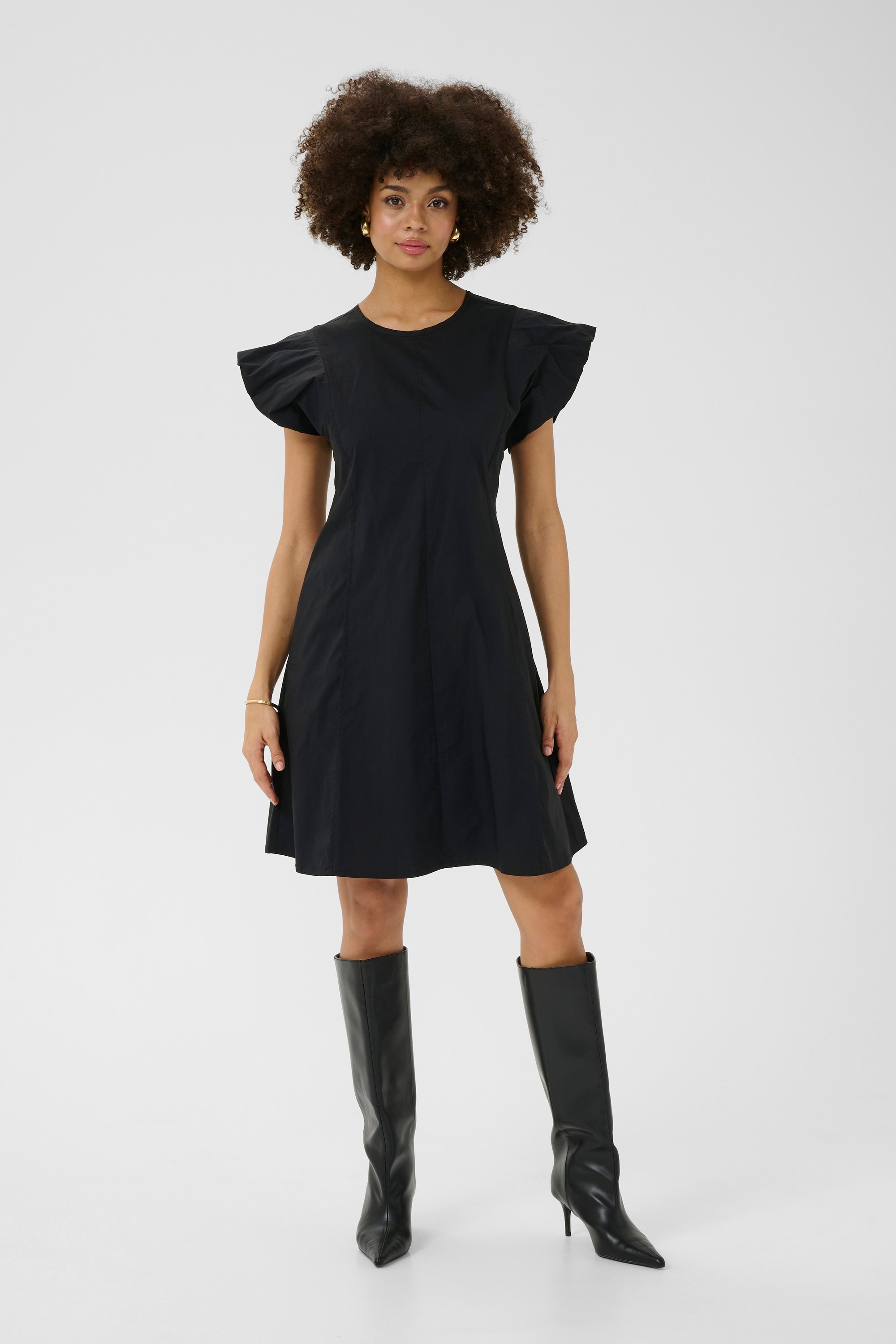 Thumbnail - Kleid CUtoyam Fitted black