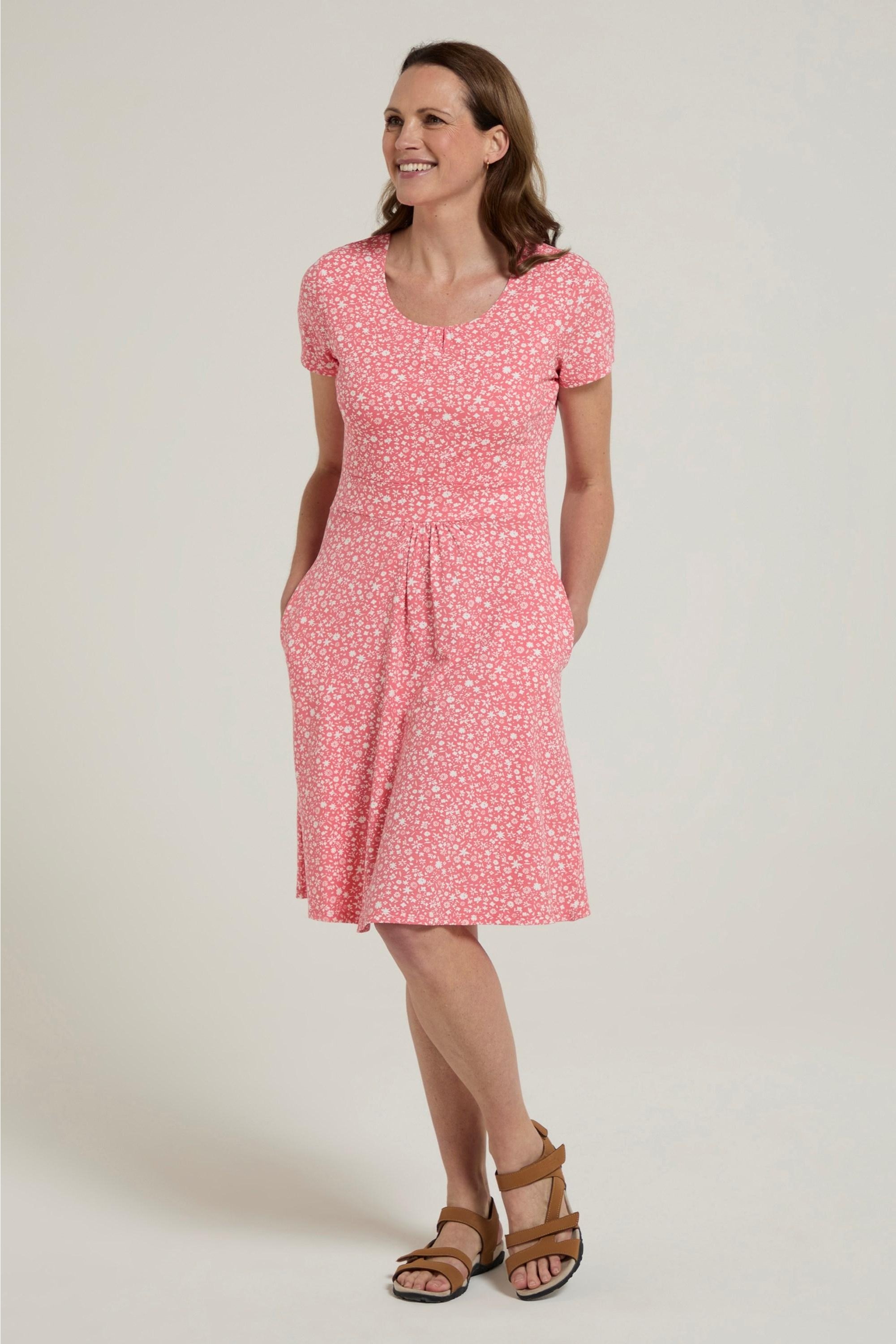 Mountain Warehouse - "Orchid" Midikleid Mit UV-Schutz für Damen (Rot)