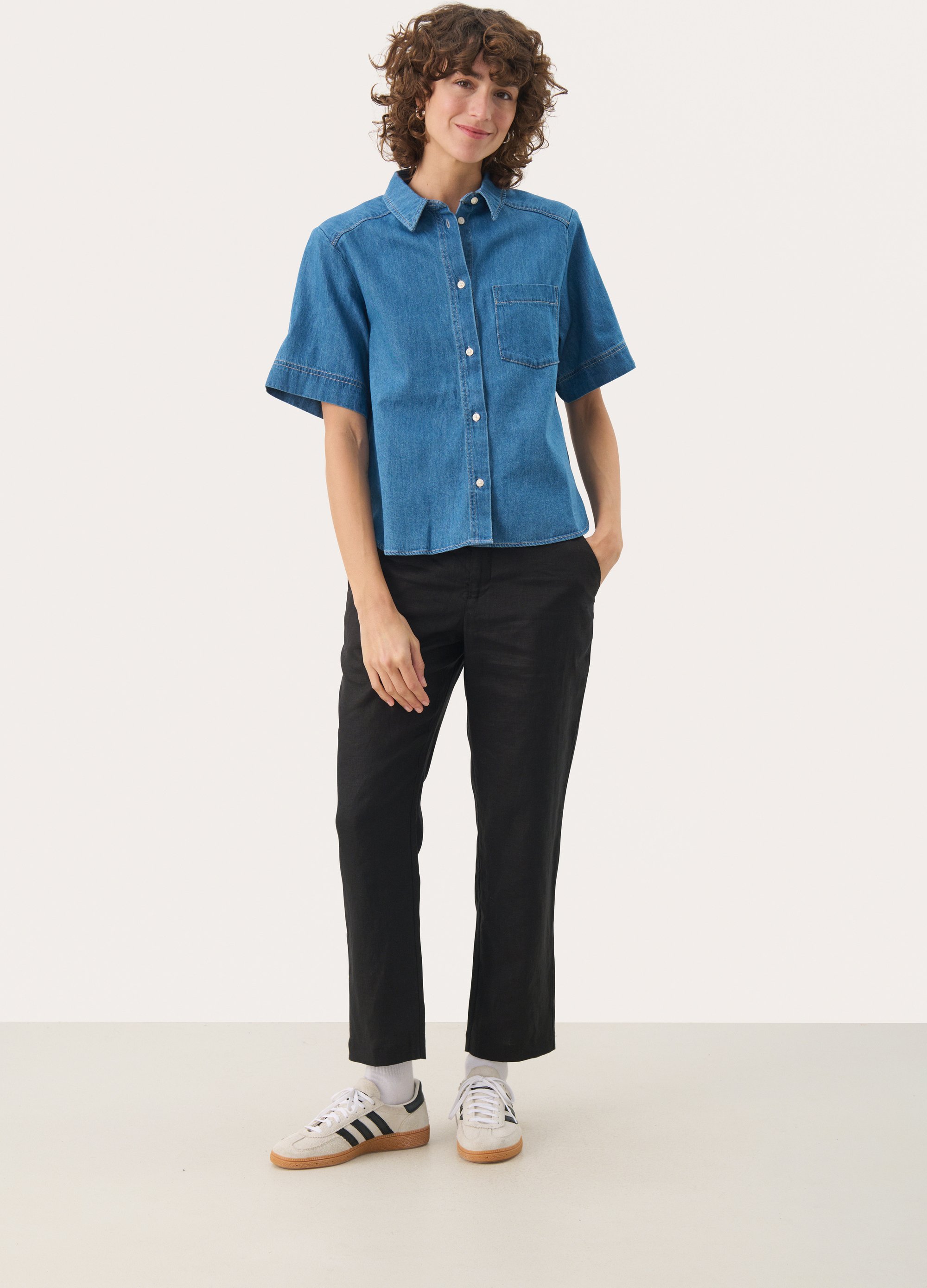 Langarm - Hemd NiclaPW Langarm - Hemd Lockere Passform