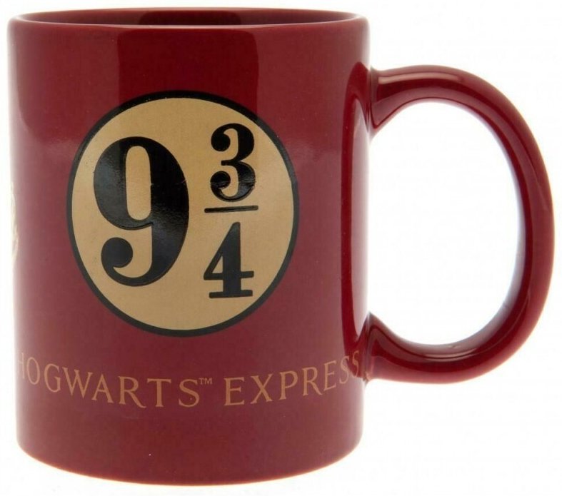 Harry Potter - Kaffeebecher "Hogwarts Express", Bahnsteig 9 3/4 (Rot)