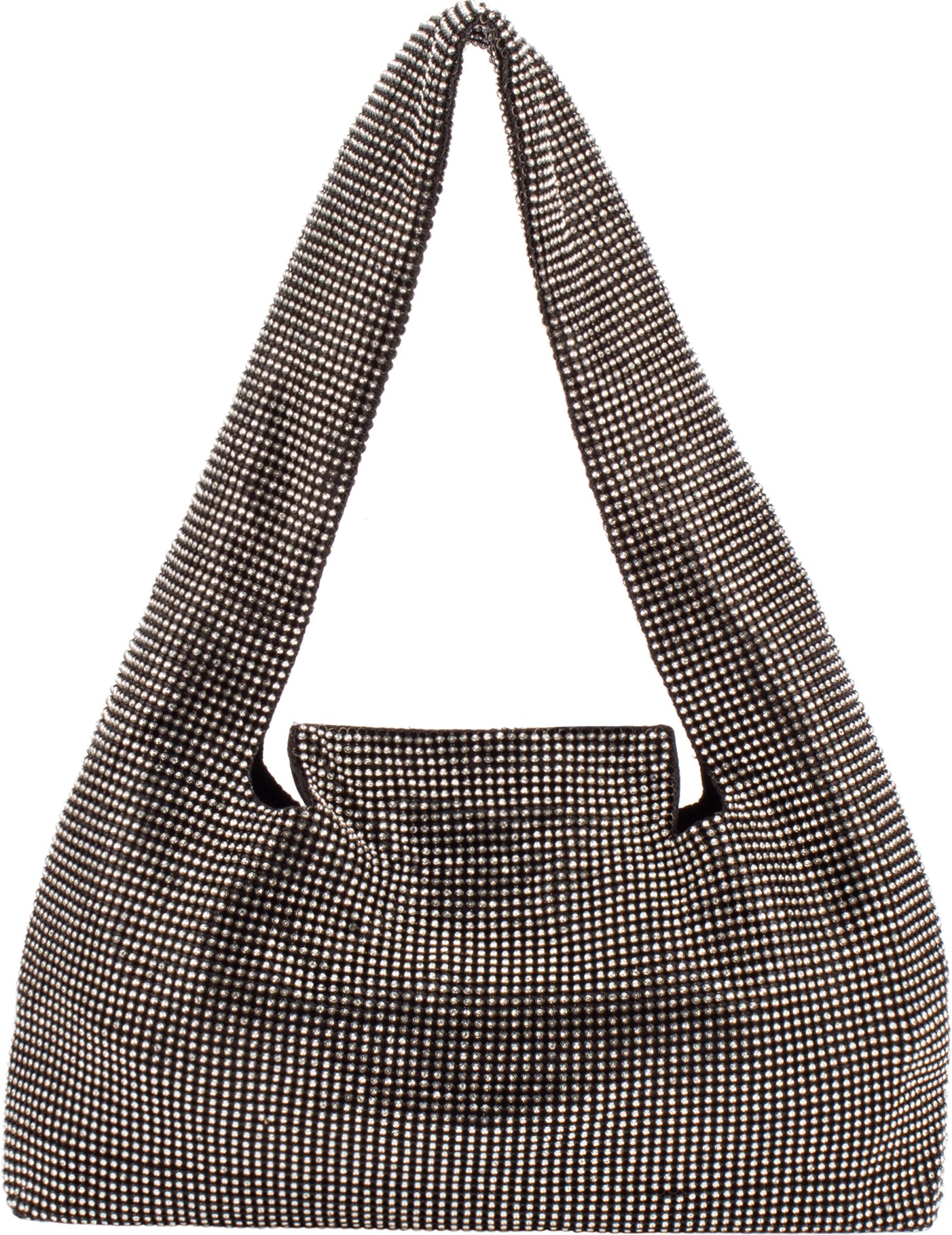 Faina Schultertasche aus Kristallen Damen schwarz