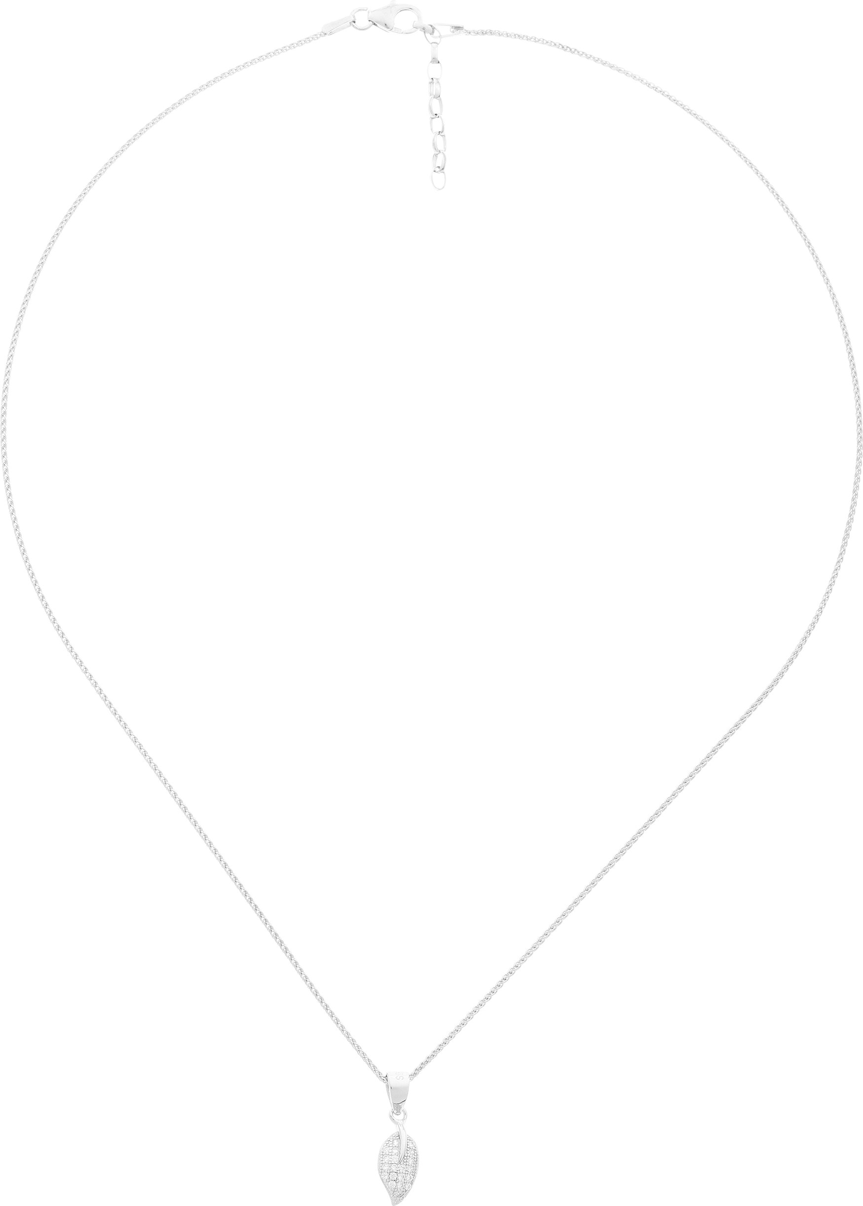 Orphelia 'Ruth' Damenkette mit Anhänger aus 925er Sterlingsilber – Silber ZH-7220