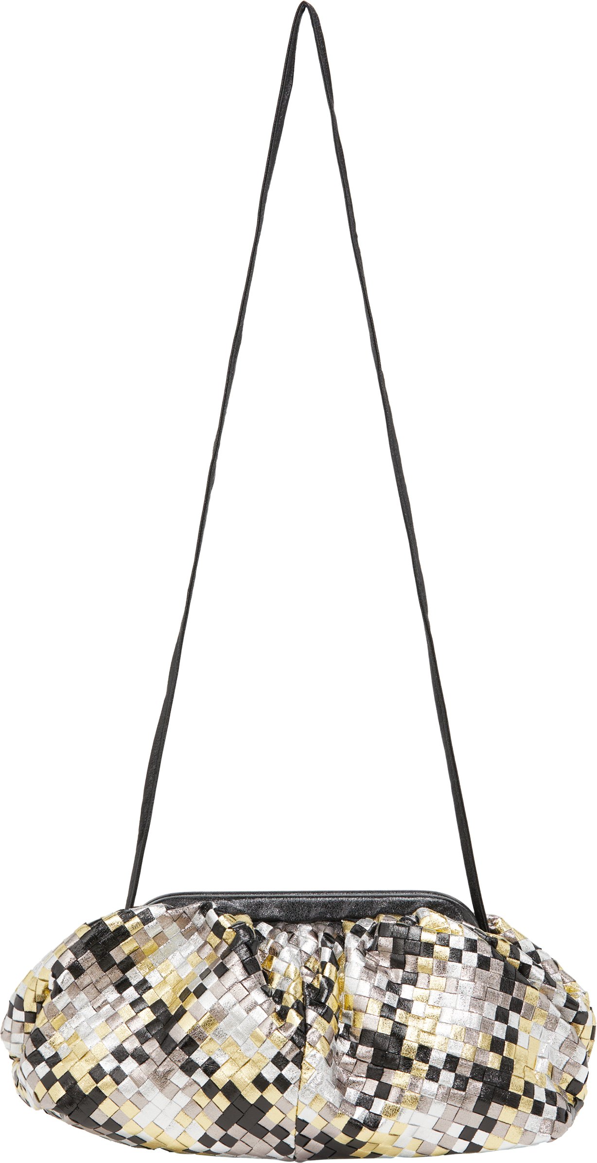 Faina Kupplung Kupplung Frauen Weiß Schwarz Gelb