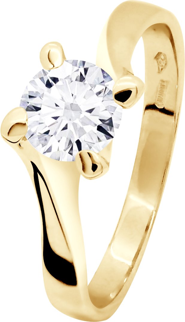 DIADEMA - Ring - Diamant - Gelbgold