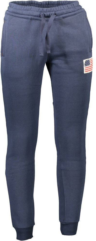 U.S. POLO ASSN. Herren Sweatpants aus blauer Baumwolle