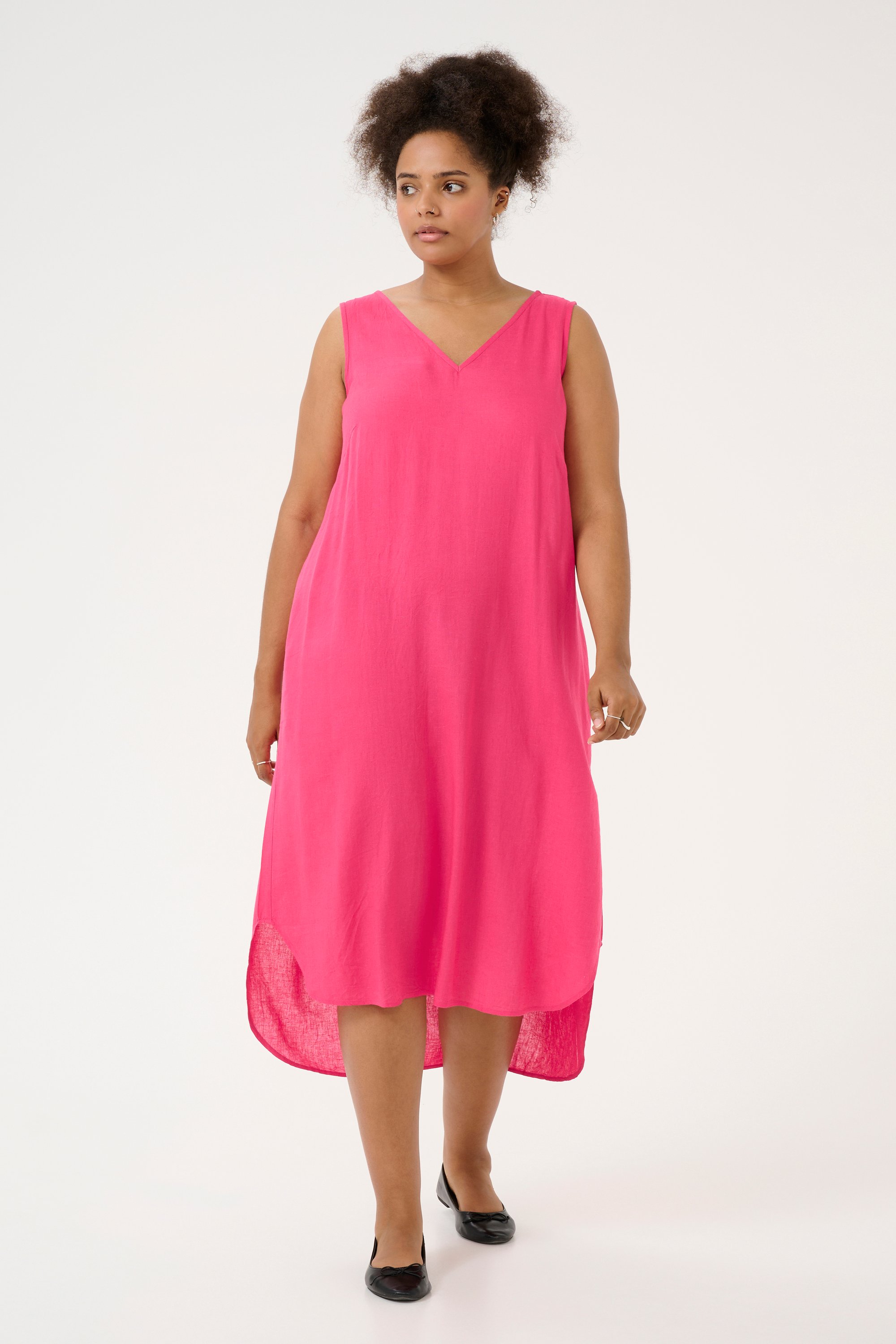 Kleid A-shape Raspberry pink