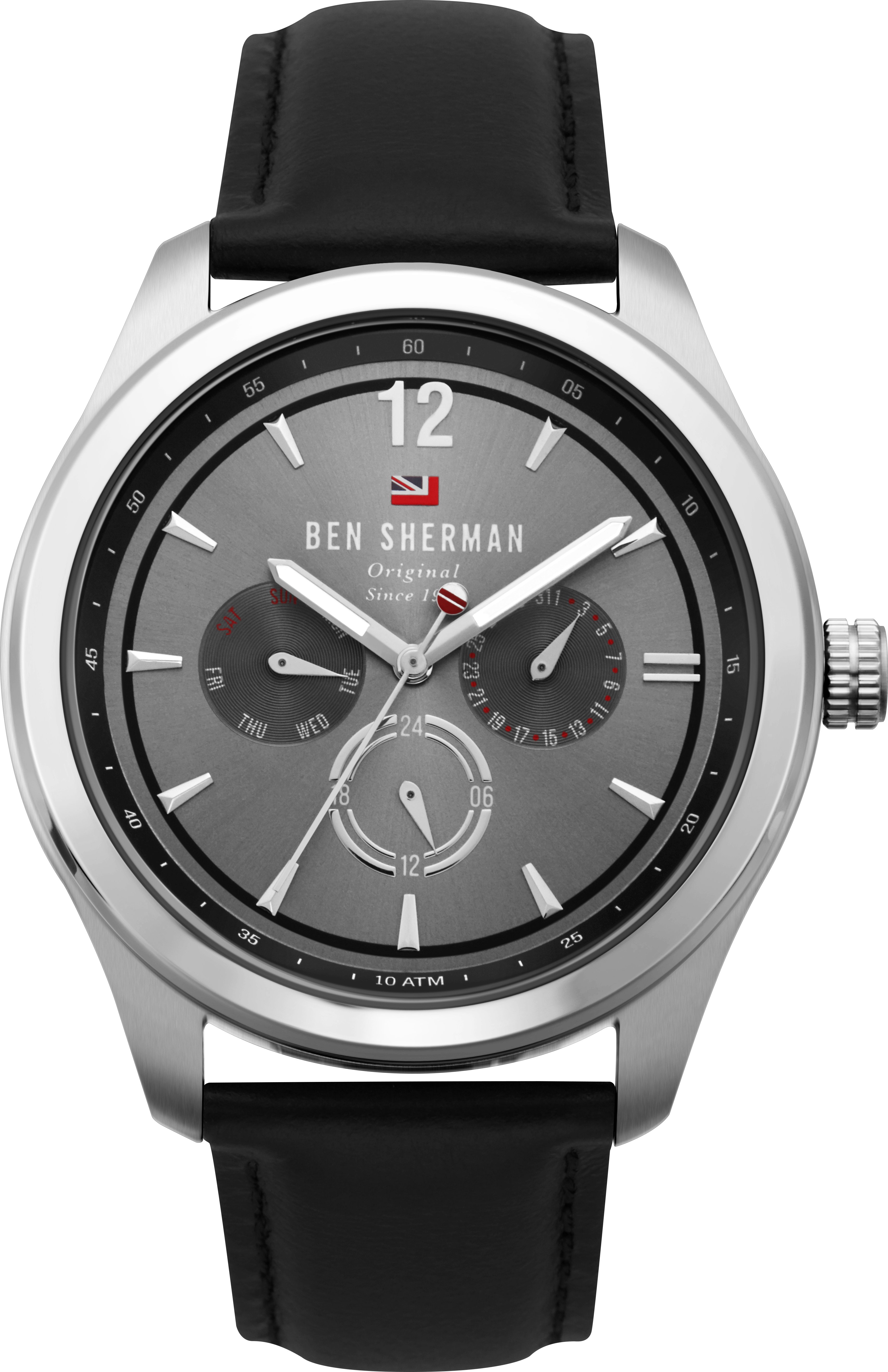 Ben Sherman Herrenuhr Quartz Silber