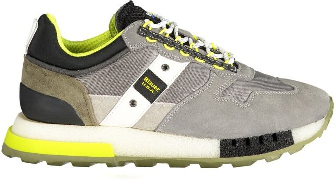 USA Sneaker Grau Wildleder