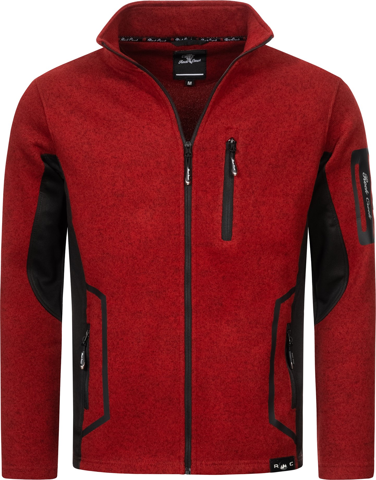 Thumbnail - Rock Creek Fleecejacke Rot