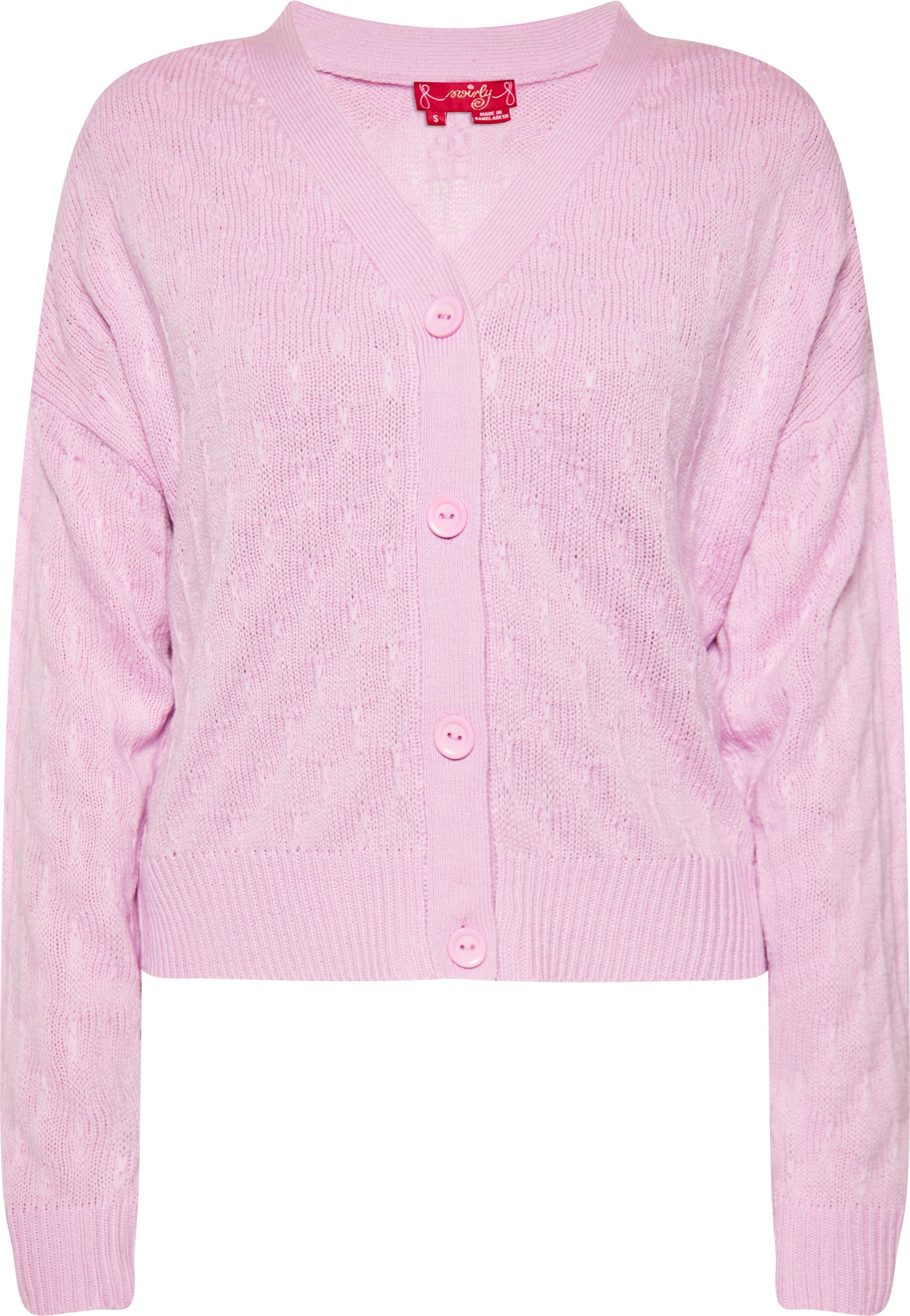 Mymo Strickjacke Frauen Rosa