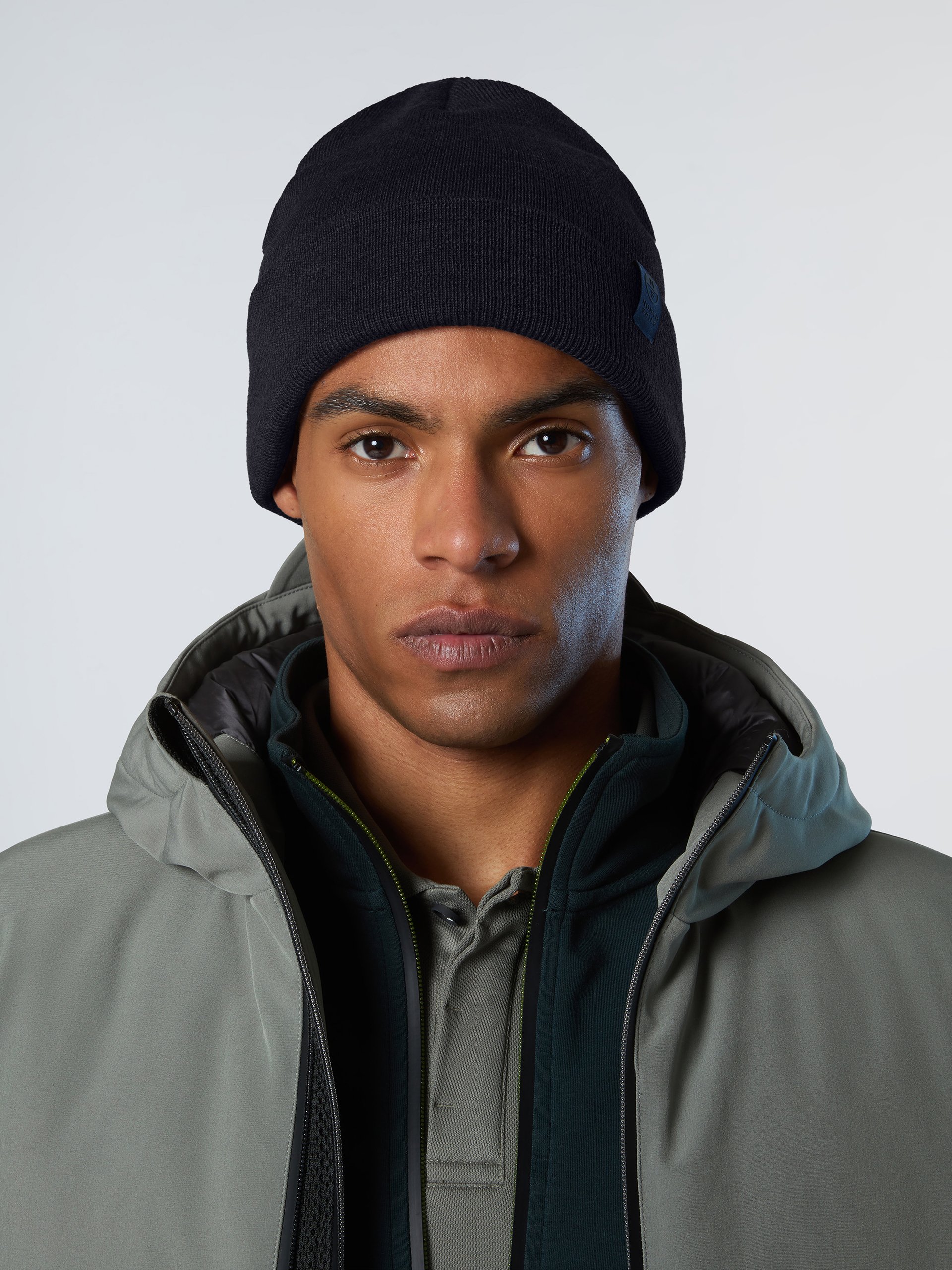 North Sails Beanie Feinstrick mit Umschlag