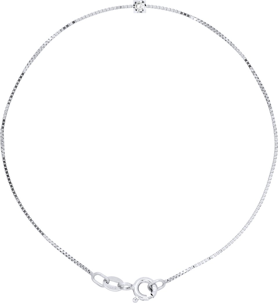 DIADEMA - Armband aus Silber - Echter Diamant