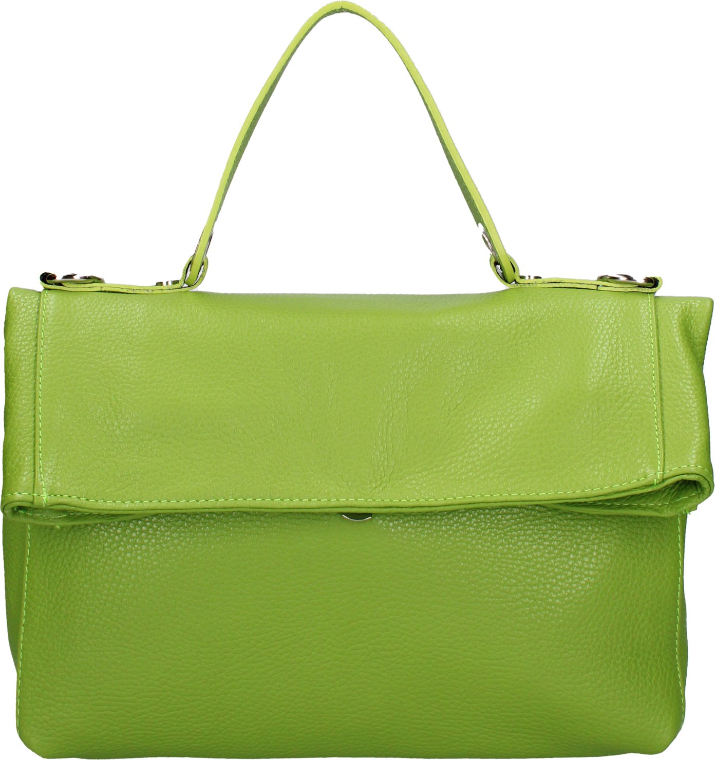 Viola Castellani Umhängetasche in einem Rucksack umwandelbar Frauen GREEN