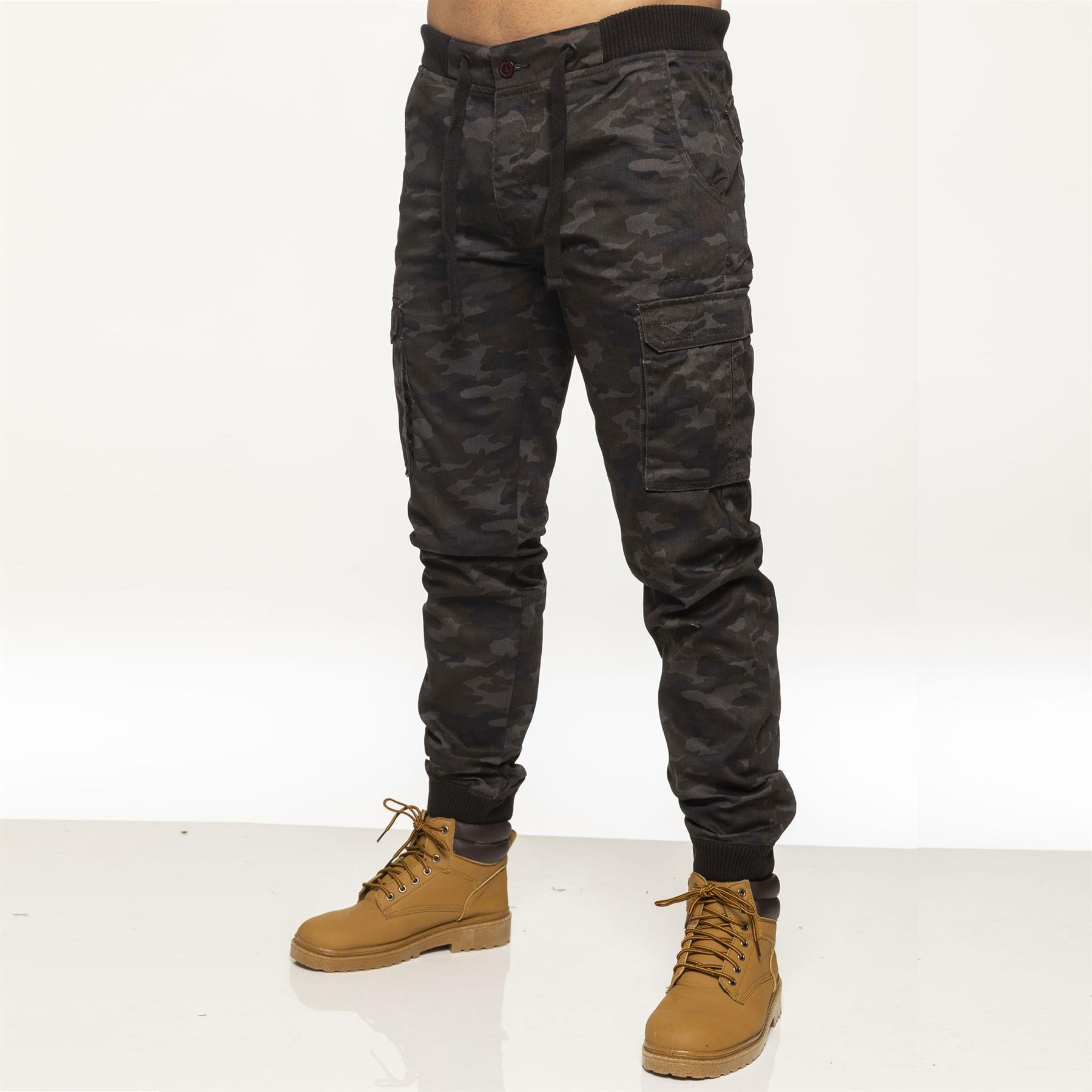 Thumbnail - Militärische Kampf-Jogger-Hose für Herren - Enzo Designer Menswear