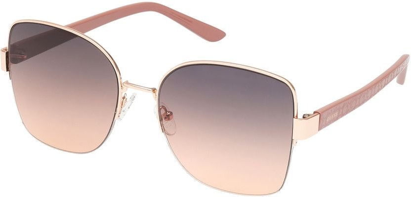 Mehrfarbige Metall-Sonnenbrille