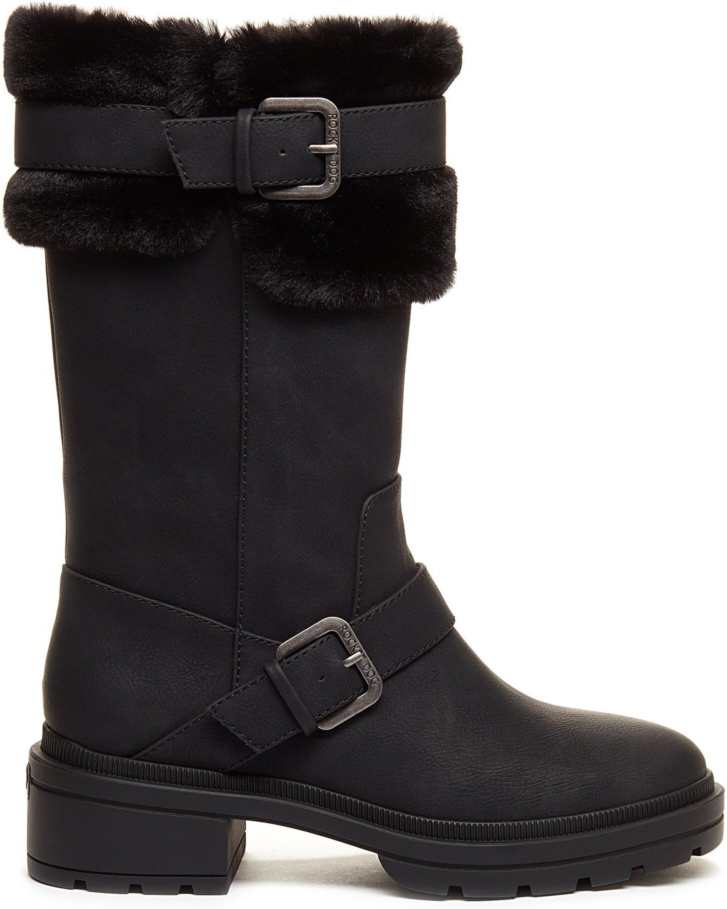 Rocket Dog - Halbhohe Damen-Stiefel, "Iglu" (Schwarz)