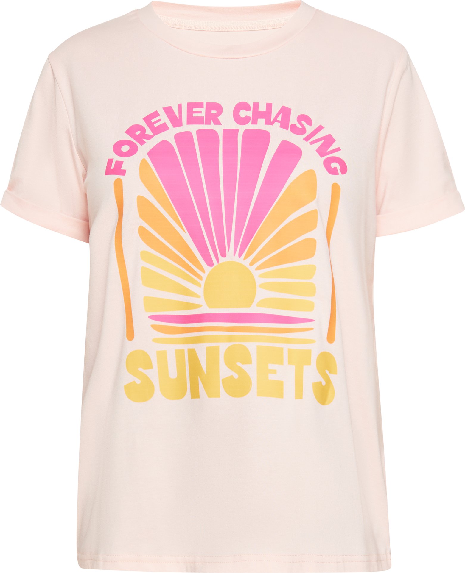 usha T-Shirt Frauen Aprikose