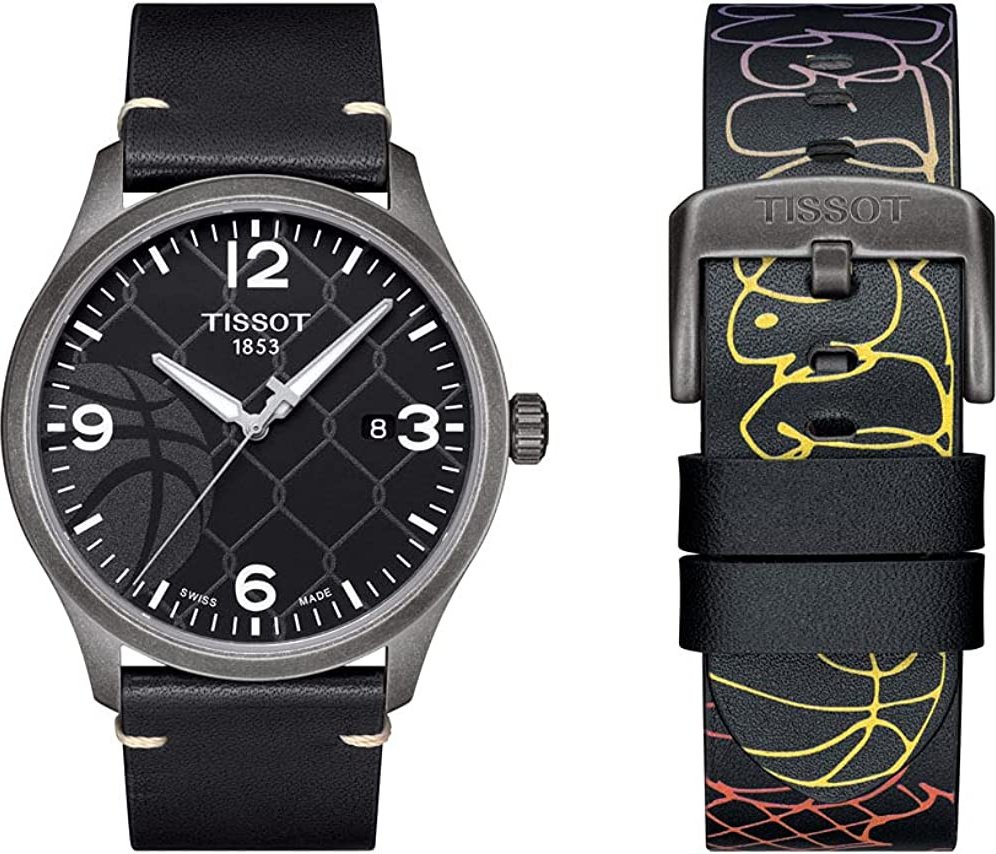 Tissot Street Basketball Herren Uhr Schwarz T1164103606700