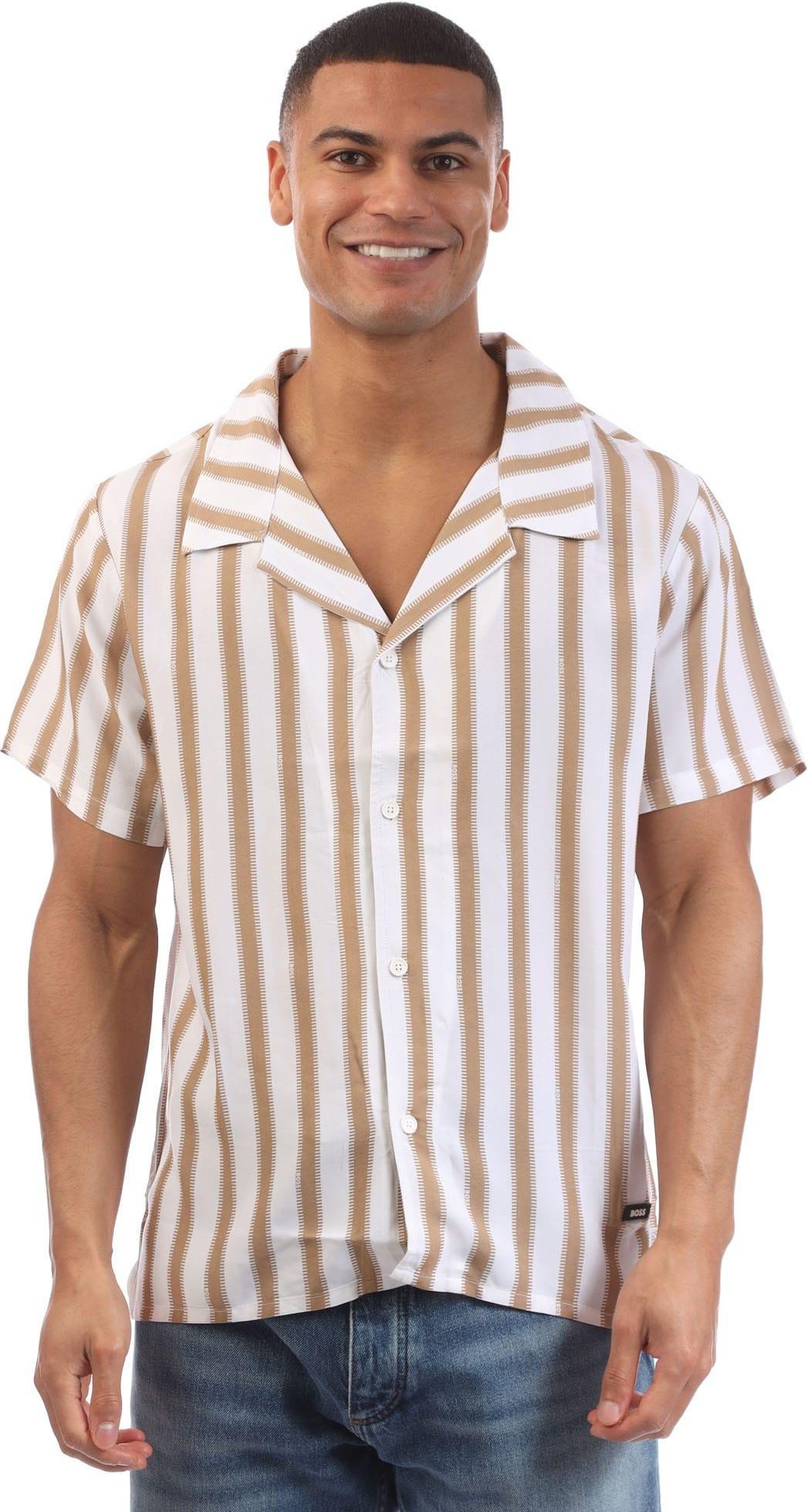 Boss - Hemd für Herren, Strand (Natürlich)