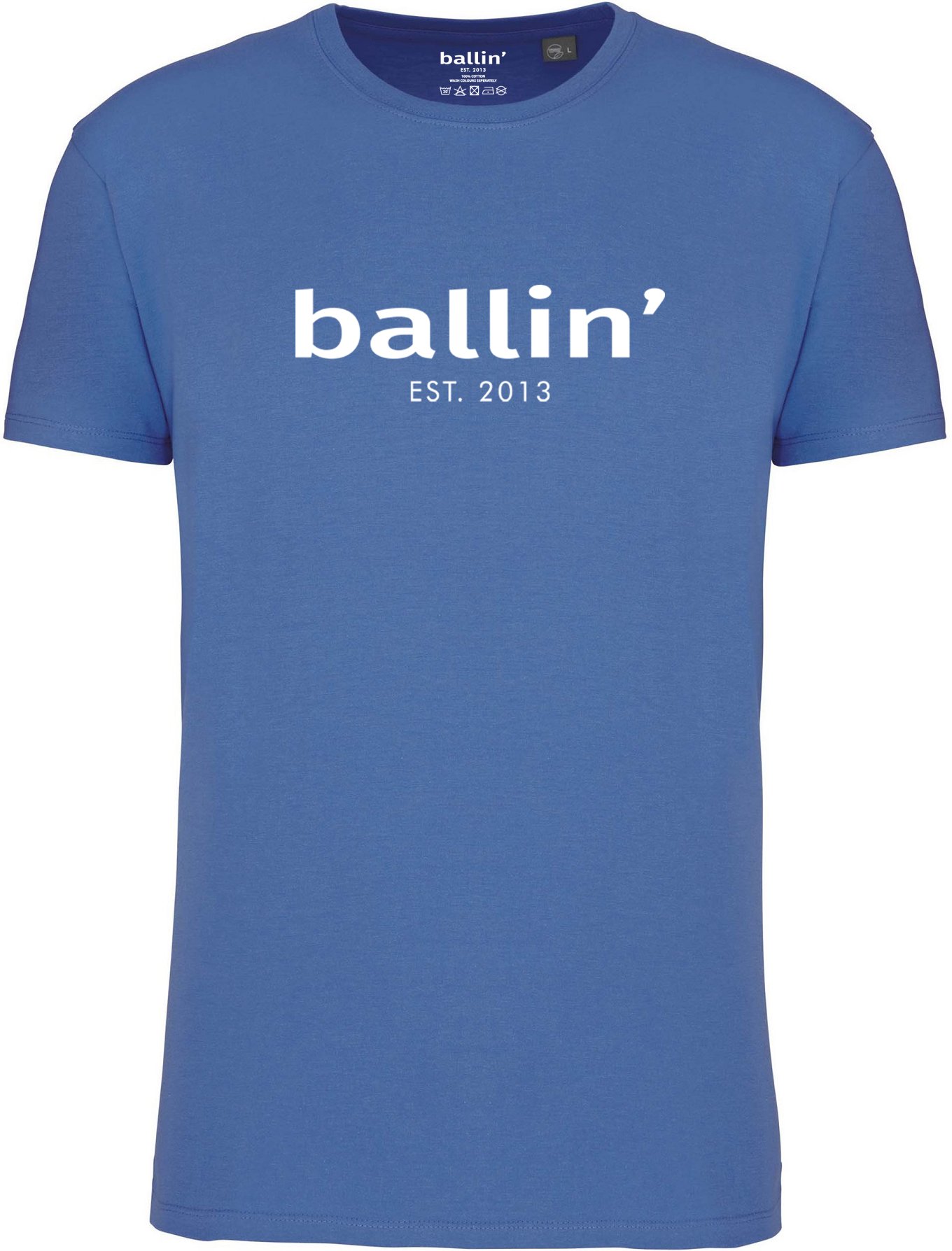 Regular Fit Shirt von Ballin Est. 2013 in der farbe Blau und in größe M.