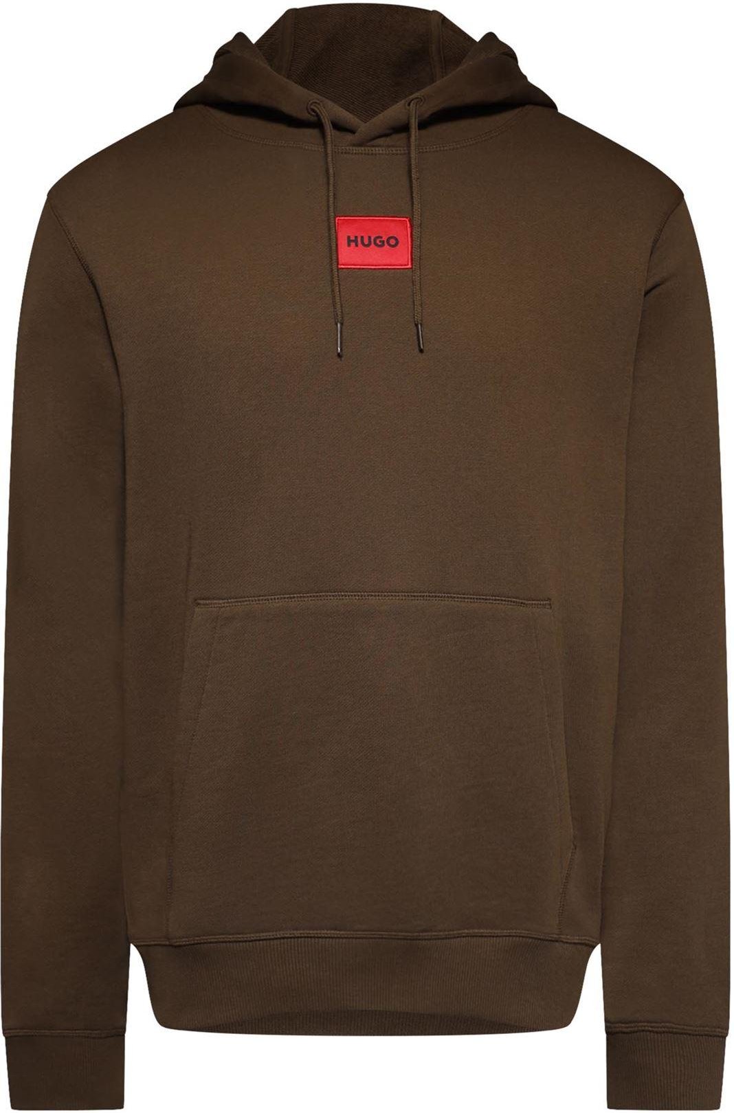 Hugo - Kapuzenpullover für Herren, Frottee (Braun)