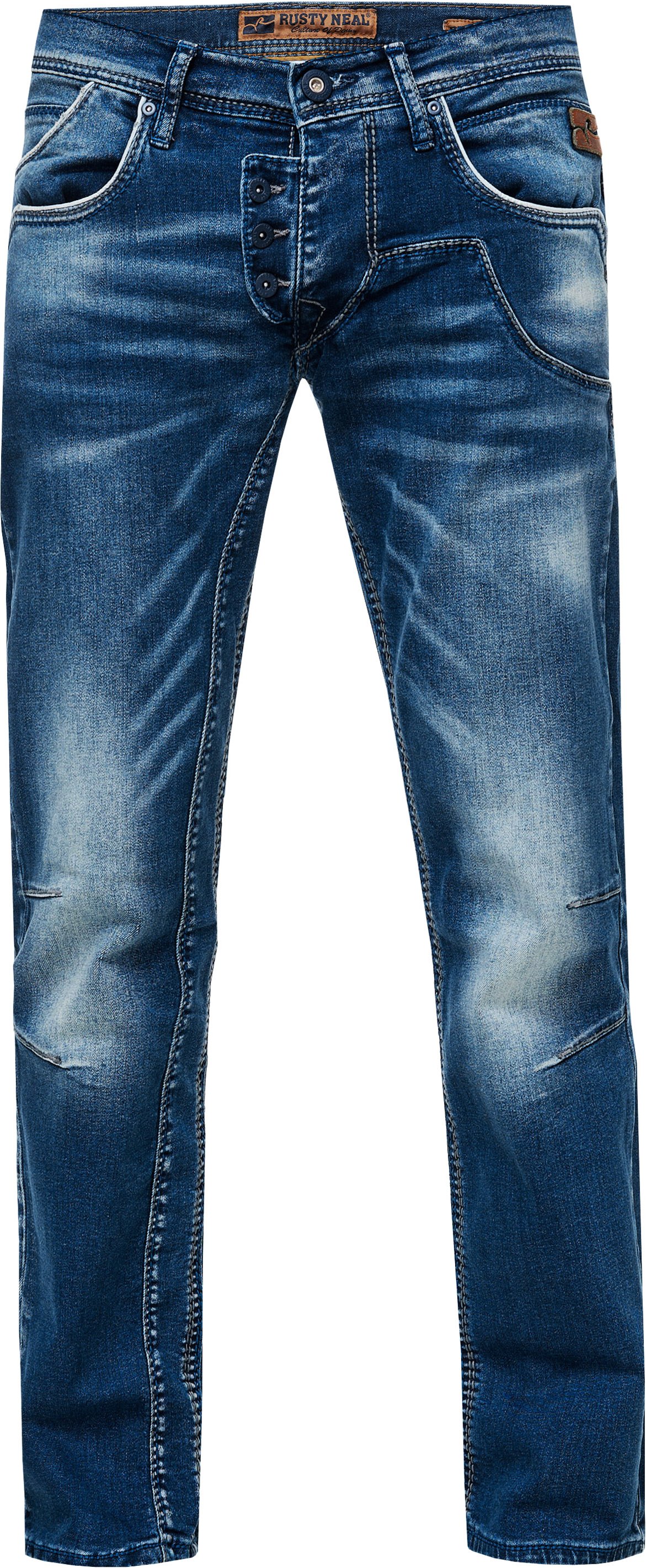 Jeans Hose "RUBEN" Komfort Straight Fit