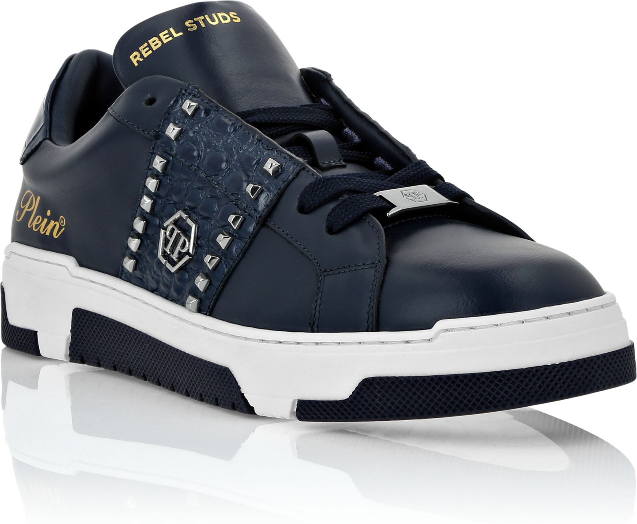 Low Top Sneakers Mix Strass Cocco