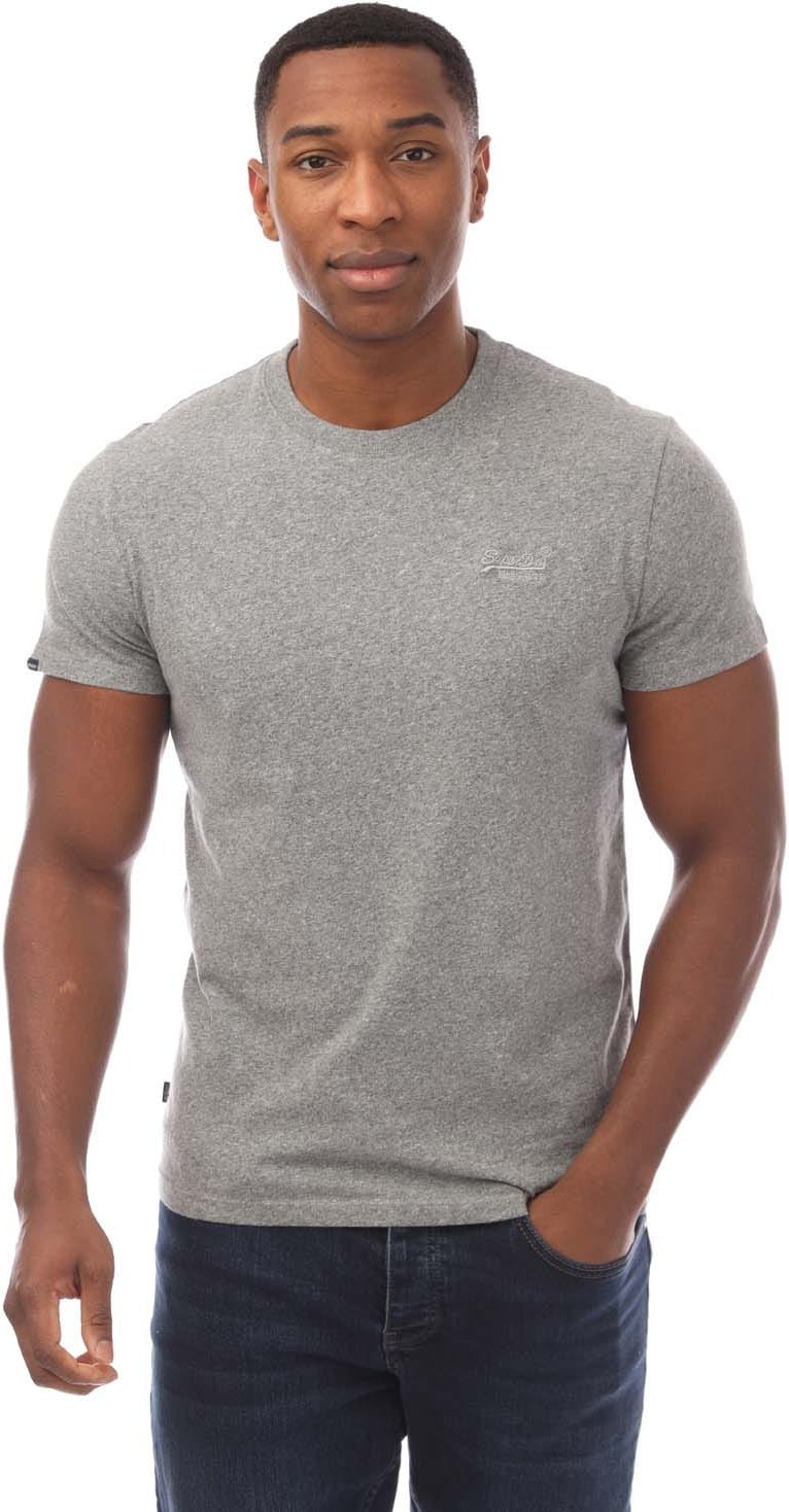 T-Shirt Superdry Herren Logo Vintage bestickt