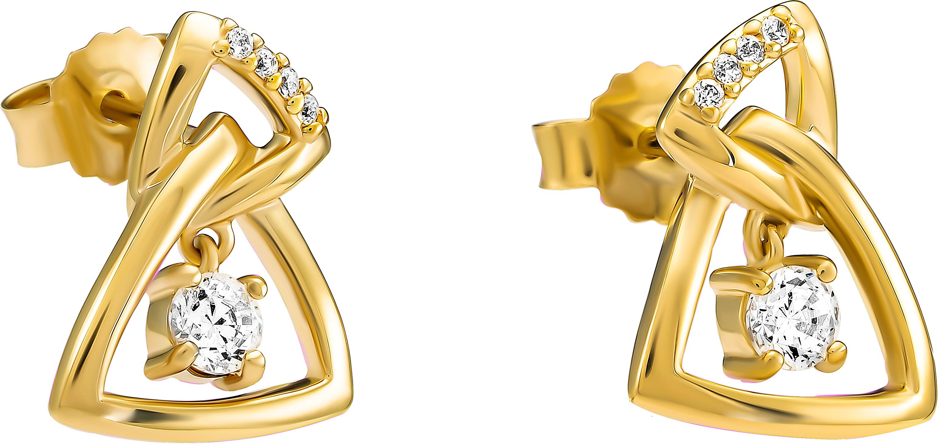 Orphelia 'Santorini' Tropfenohrringe aus 925er Sterlingsilber für Damen - Gold ZO-7570/G