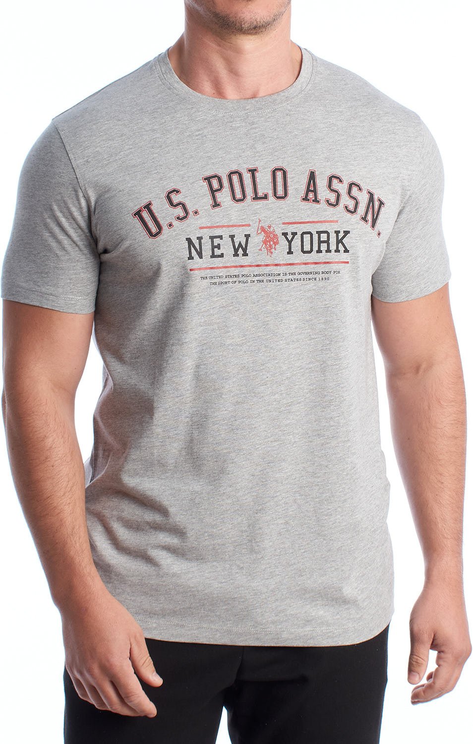 Herren-T-Shirt aus Baumwolle mit kurzen Ärmeln US42154024